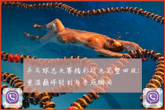 乒乓球总决赛精彩对决完整回放:重温巅峰时刻与夺冠瞬间